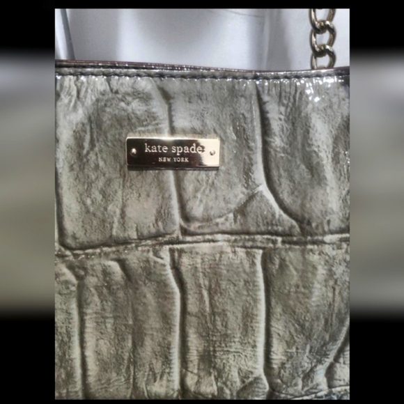 Kate Spade knightsbridge Maryanne croc embossed Patent leather bag - Picture 7 of 10